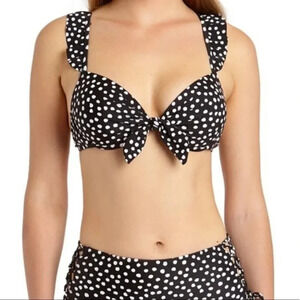 Polka dot high waisted bikini